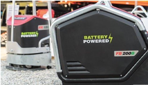 placa reversible alimentada por batería