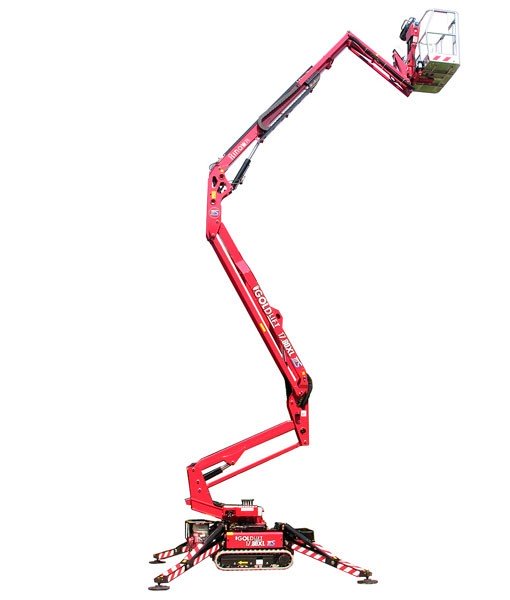 hinowa plataforma articulada hibrida sobre oruga goldlift 1470 12m plataformas articuladas